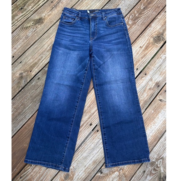 Kut from the Kloth Denim - Unavailable - KUT from the Kloth Charlotte High Rise Fab Ab Culotte Jeans